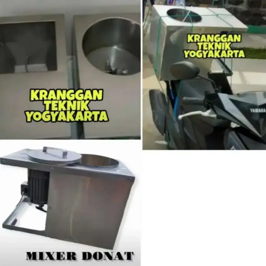 (KRANGGAN TEKNIK)produsen mixer cdi utk donat, roti adonan kalis