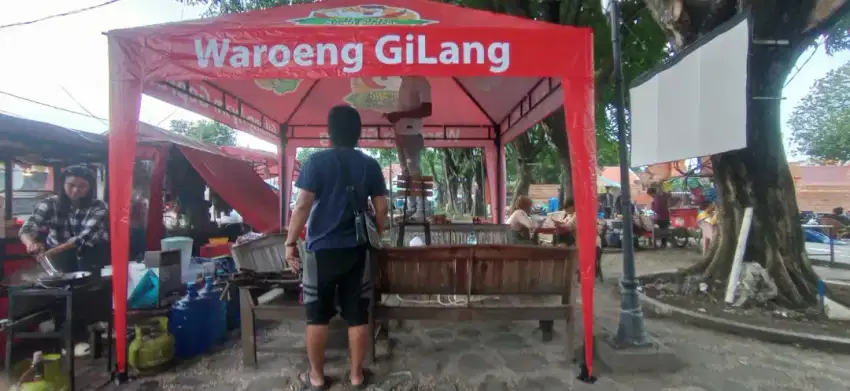 Tenda branding, tenda lipat, tenda sarnavil, tenda bazar