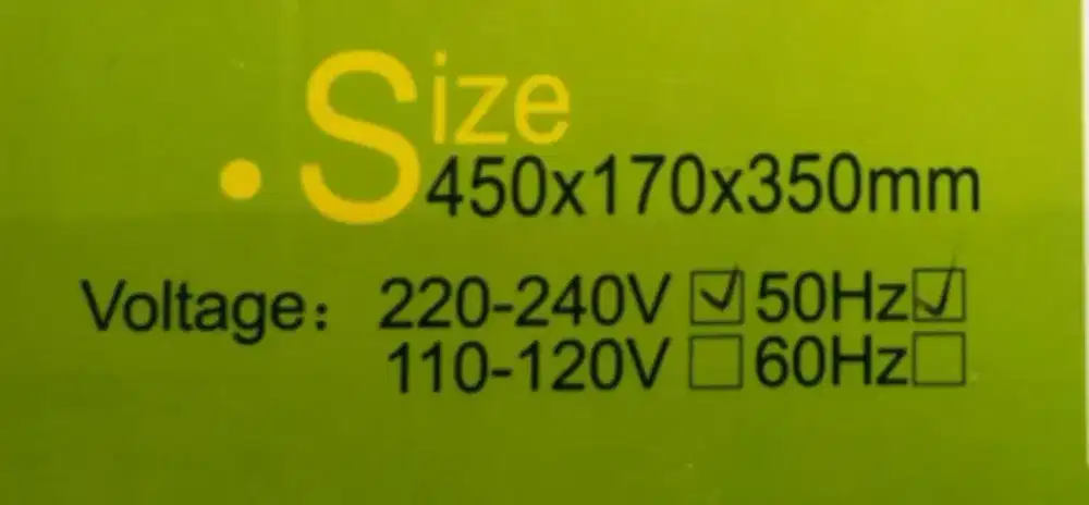 Aquarium haiyang 45x17x35cm