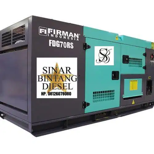 Genset Diesel Silent 70kva FIRMAN