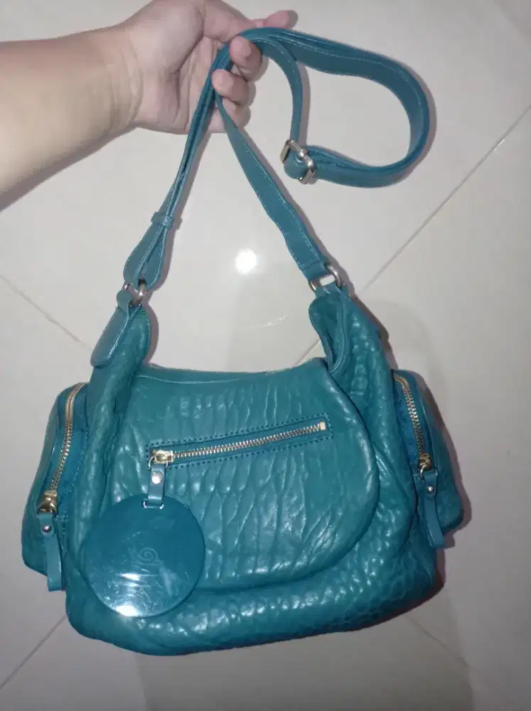 Sling Tas Kulit Gajah Brand Brhas Pati