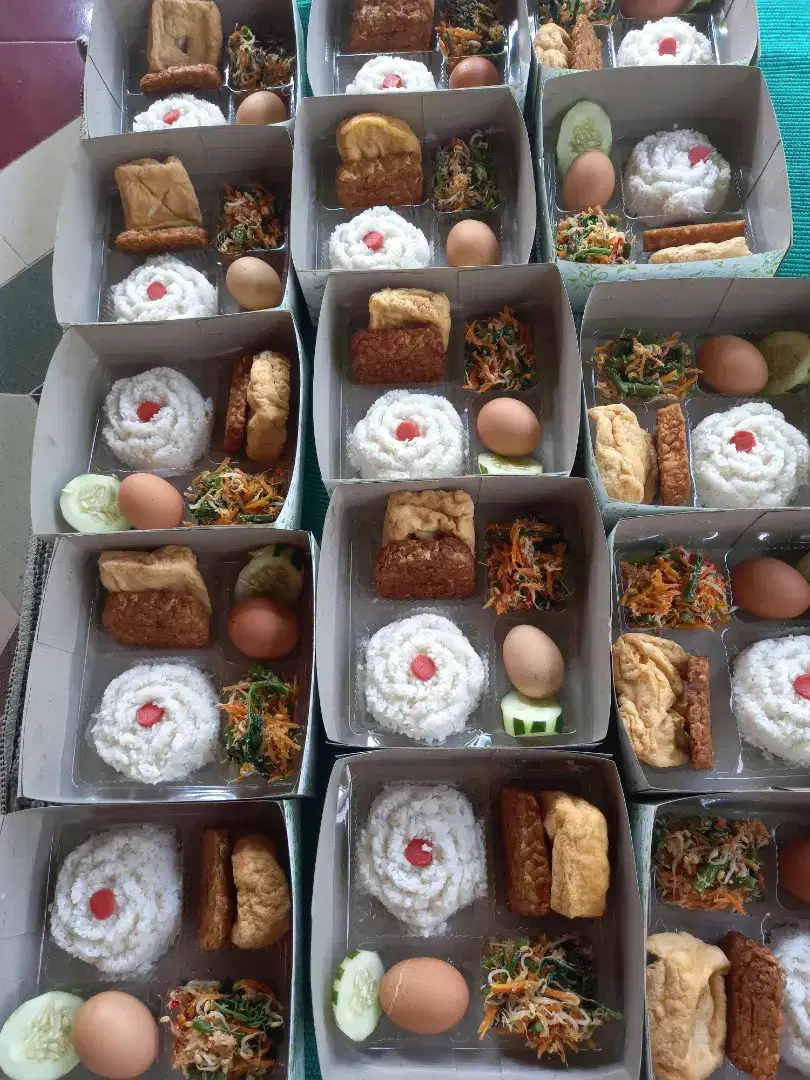 Nasi Bancakan Gudangan/ urap