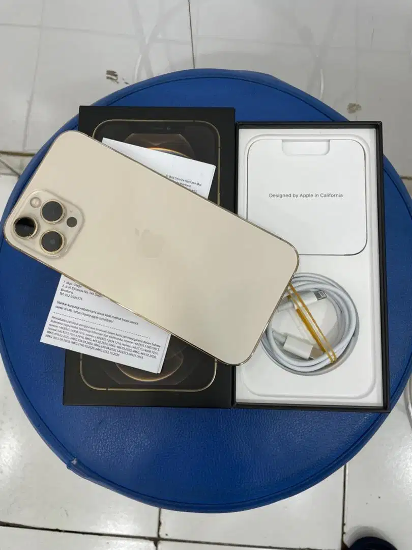 Iphone 12 pro max 256 gold ibox