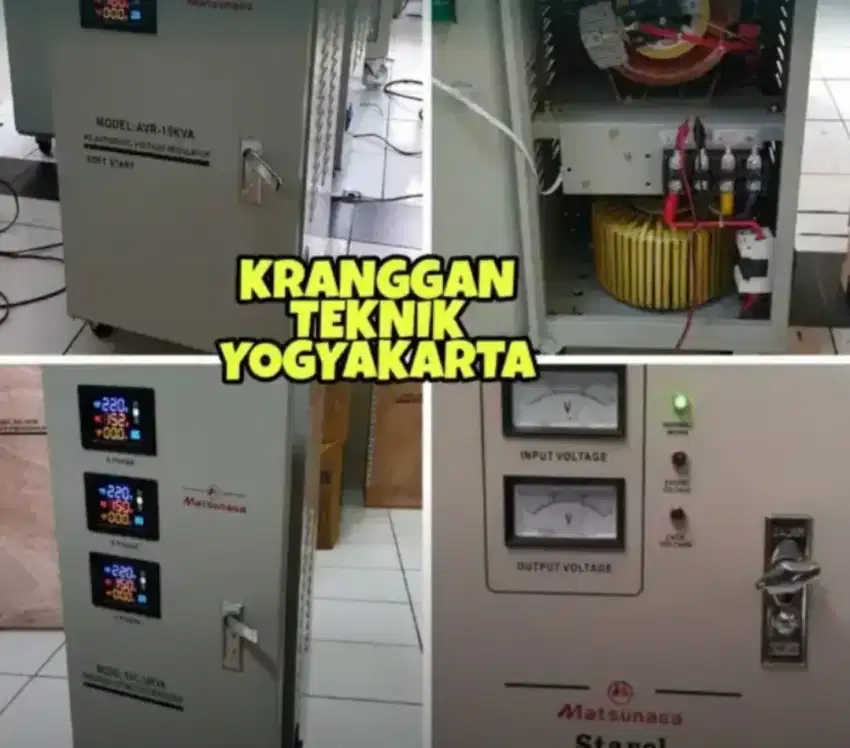 (KRANGGAN TEKNIK)stabilizer 15 kva 15.000 watt stavolt 15000 watt