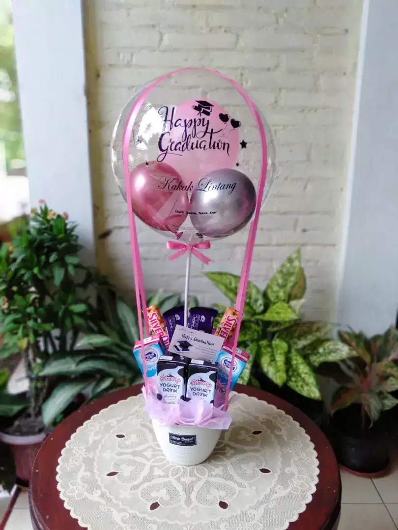 Buket balon / Hotairballoon gift