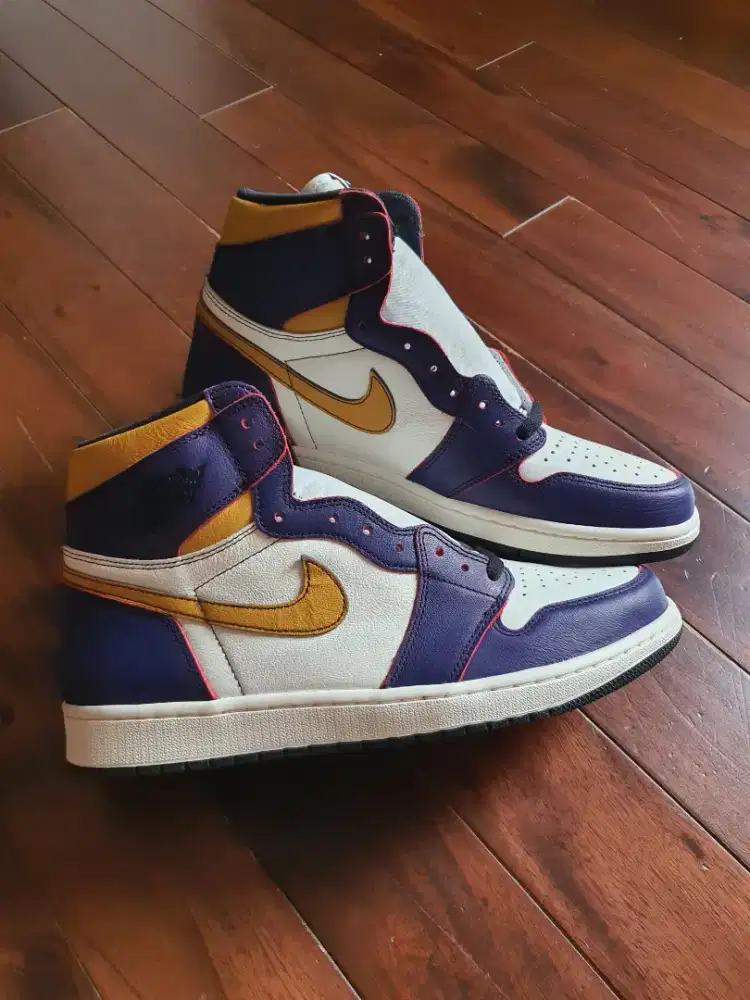 Jordan 1 sb hot sale lakers europe