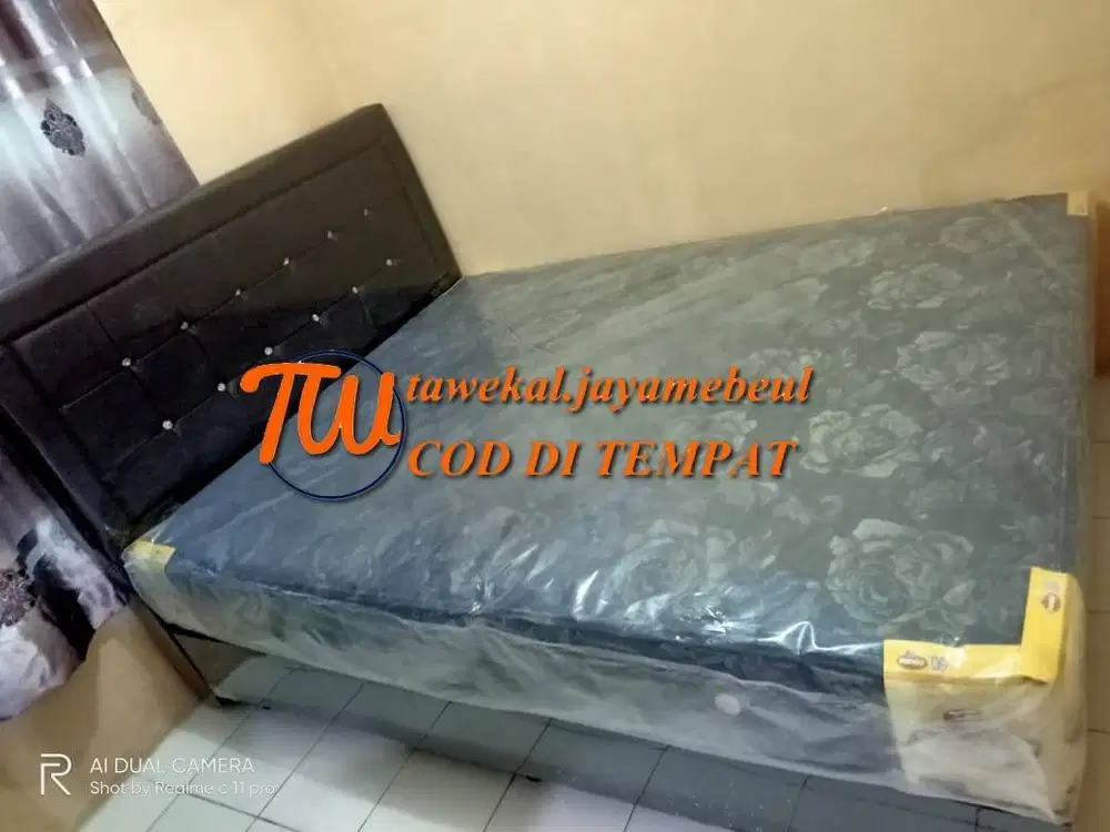 FUL SET SPRINGBED JAVALAND PANDA GARANSI PEGAS 10 THN BERBAGAI UKURAN