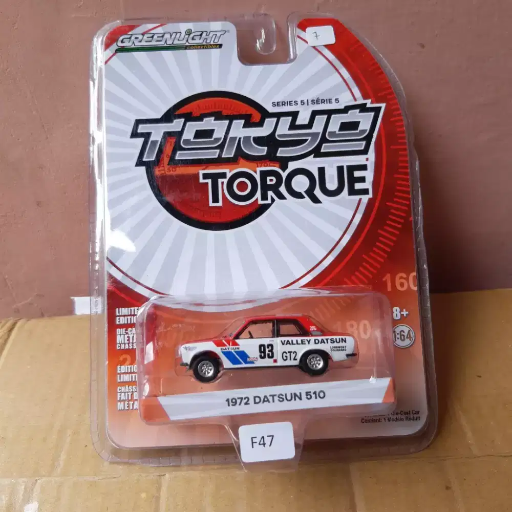 Paket 3 pcs greenlight datsun 510