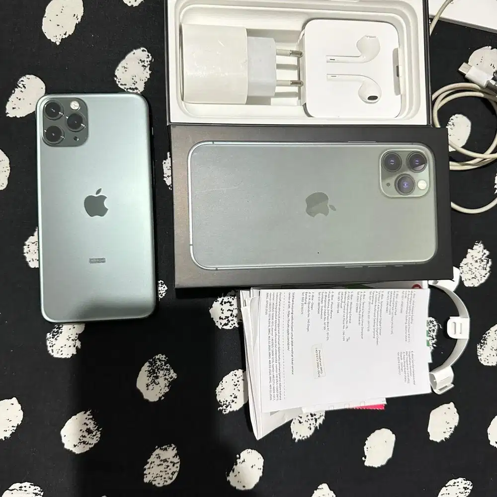 Iphone 11 Pro 256GB fullset Ibox Mulus!!!