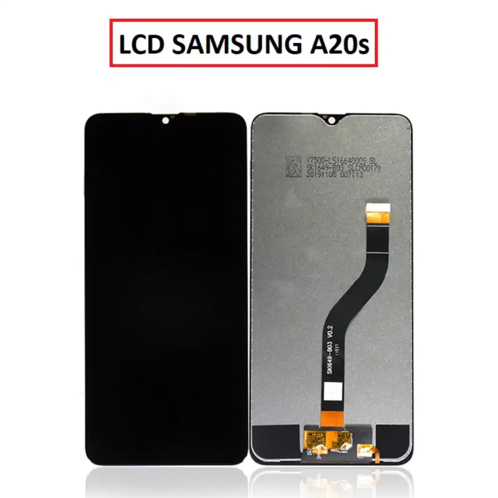 KACA LCD SAMSUNG A20S FULLSET SIAP PASANG