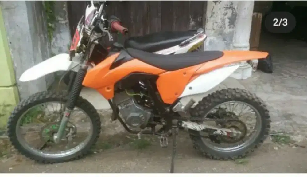 Suzuki satria trail rakitan mantap