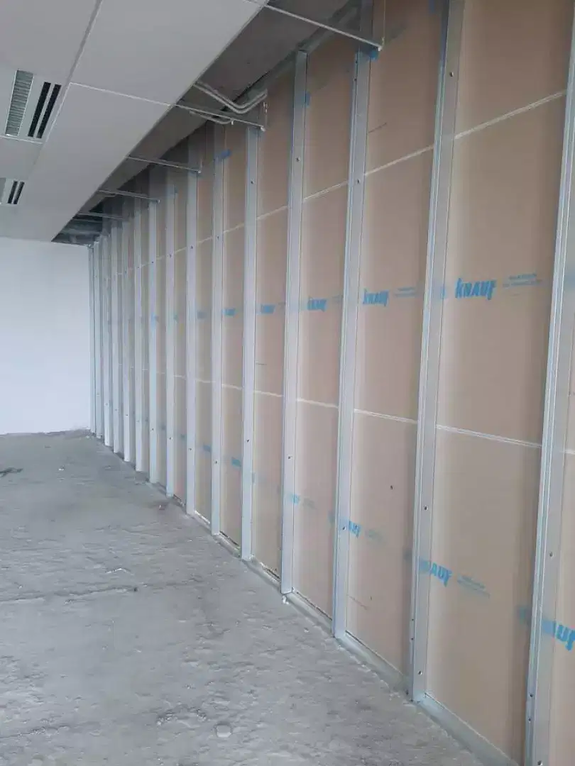 terima pasang partisi dingding gypsum