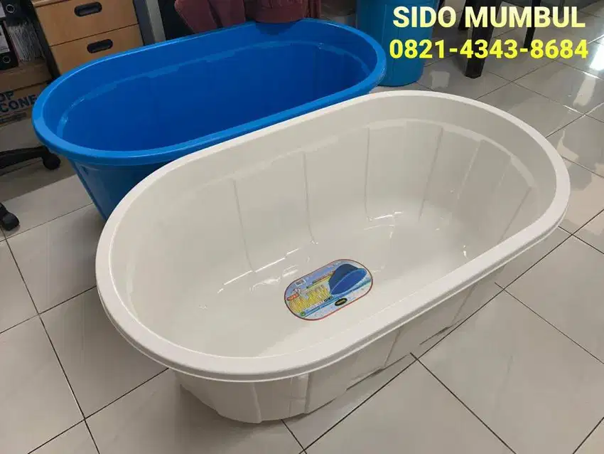 Fish Pond Bak Oval Ikan Serbaguna Plastik