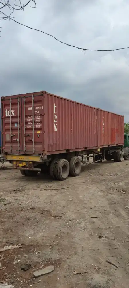 CONTAINER SEKEN DRY LEASING 70/80% 20FT/40FT EX IMPORT JUAL BELI SEWA