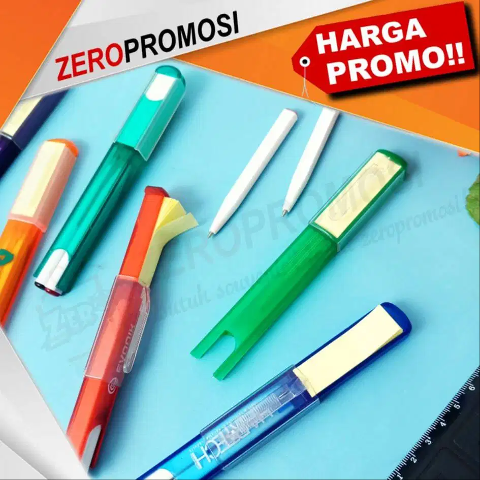 Souvenir pen memo 2in1 sticky note
