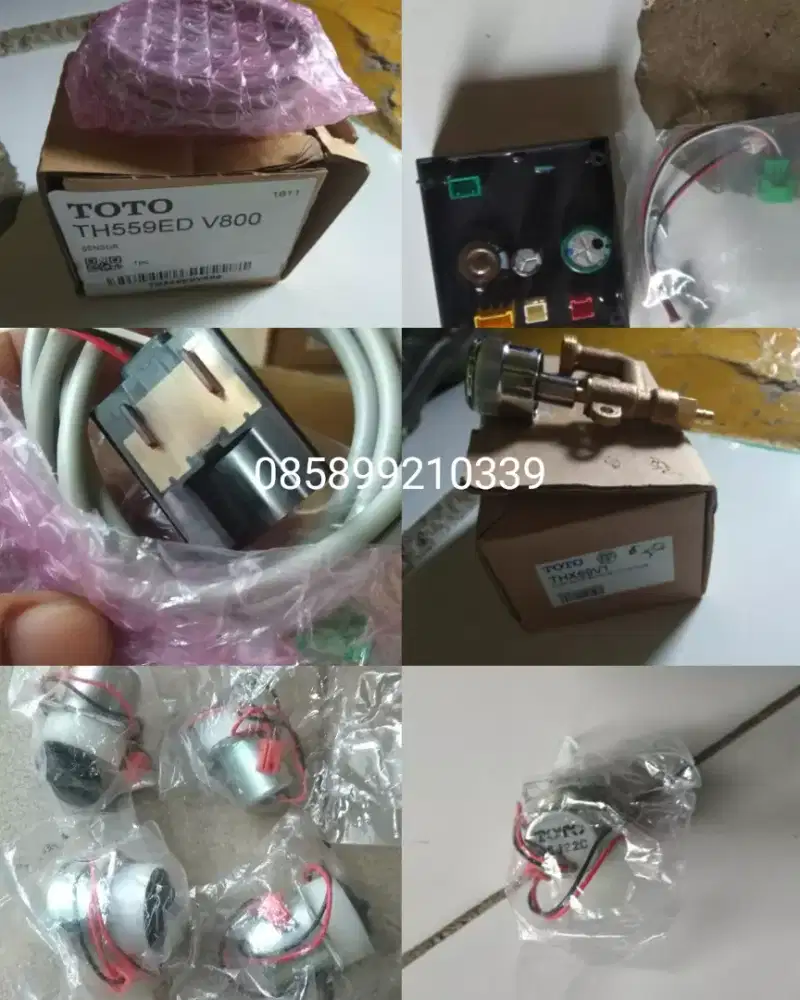 Jual beli sperpart kran sensor toto sisa proyek