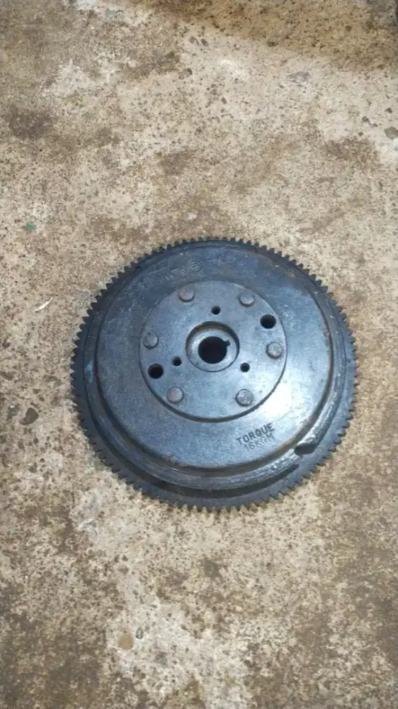 Flywheel rodagila mesin tempel yamaha 85pk model lama