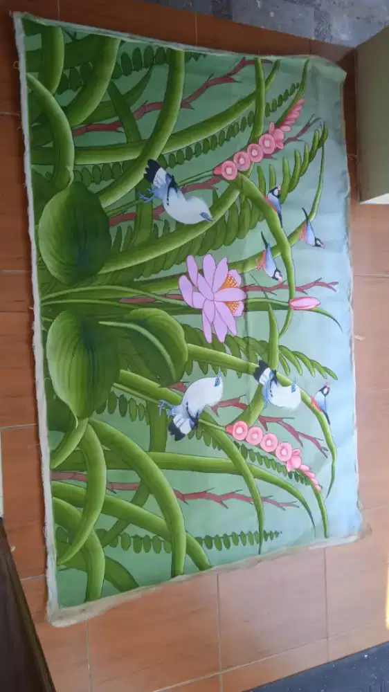 LUKISAN KUNO 50th LEBIH Ukuran P 130cm L 88cm