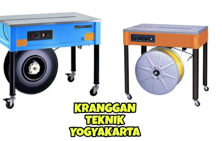 (KRANGGAN TEKNIK)mesin strapping band otomatis utk kemas ikat barang