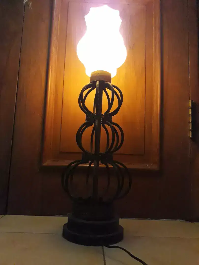 Lampu tidur jadul antik vintage industrial