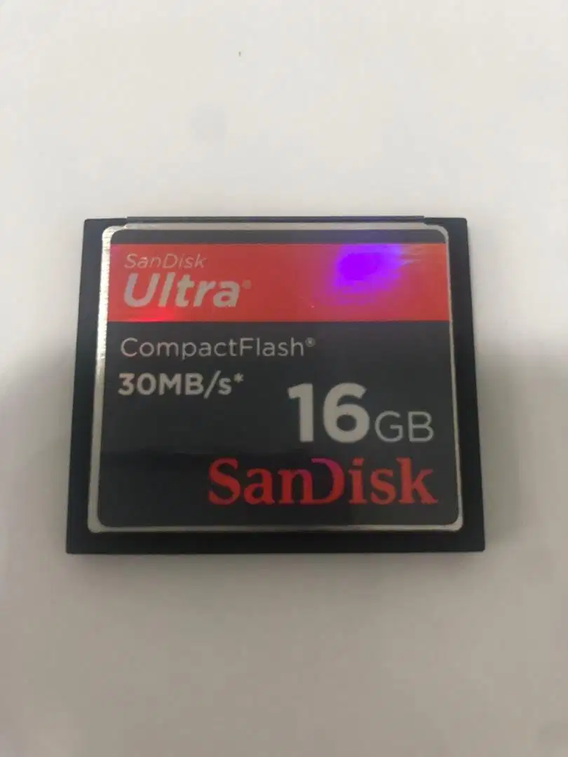 Memori CF compactflash sundisk 16gb