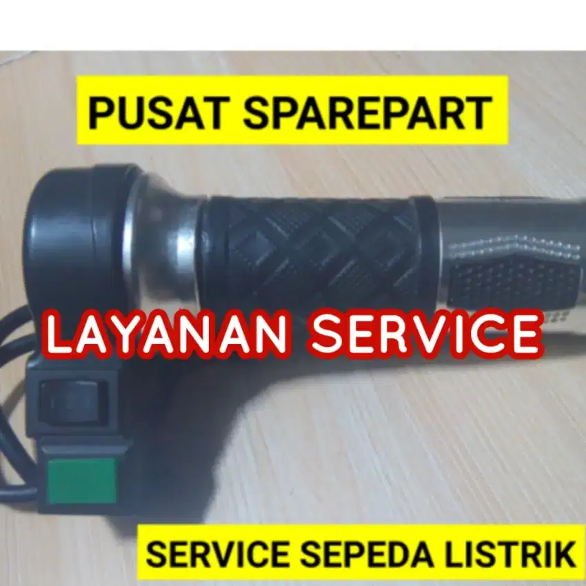 Handle gas sepeda listrik pusat sparepart bergaransi