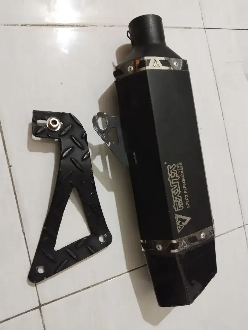 Zx25 muffler & pangkon ya