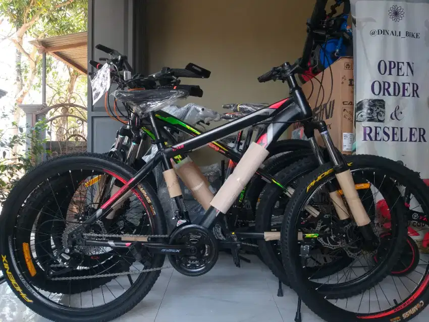 Mtb phoenix gear 9  stang banteng