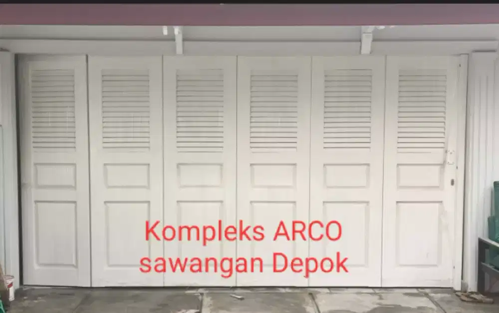 Pintu garasi besi press EISEN cat oven POWDER COATING