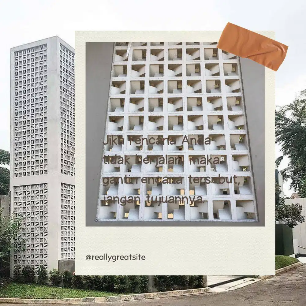 Roster / Loster Minimalis Bahan Beton Berkualitas