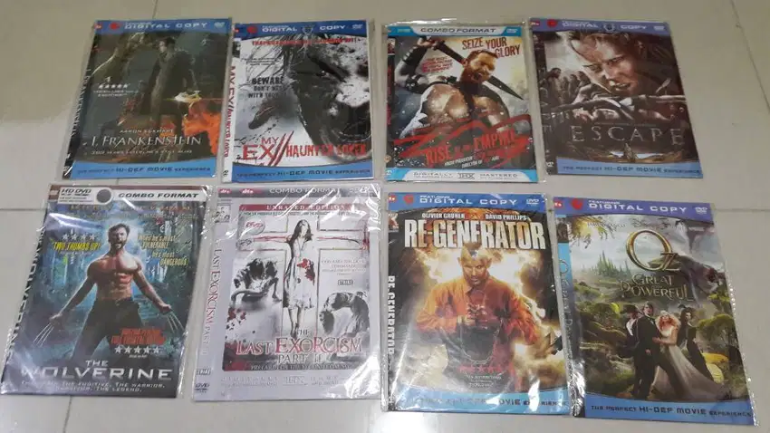 Dijual Film Dvd action,horor,drama second murah