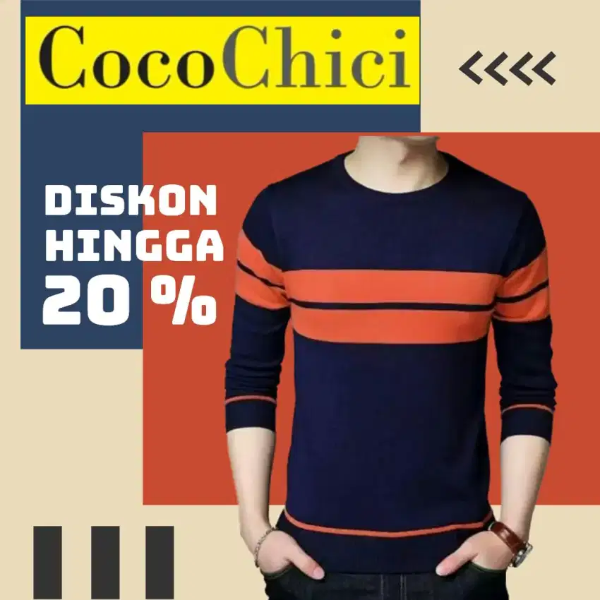 Sweater Rajut VALDO Premium ,Size S,M,L,XL,Special promo Discoun 20%