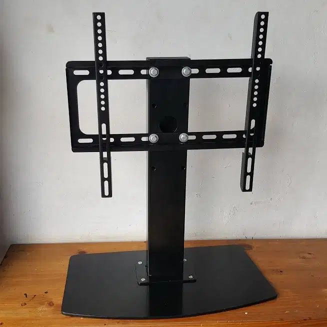 Bracket tv stand meja custom murah