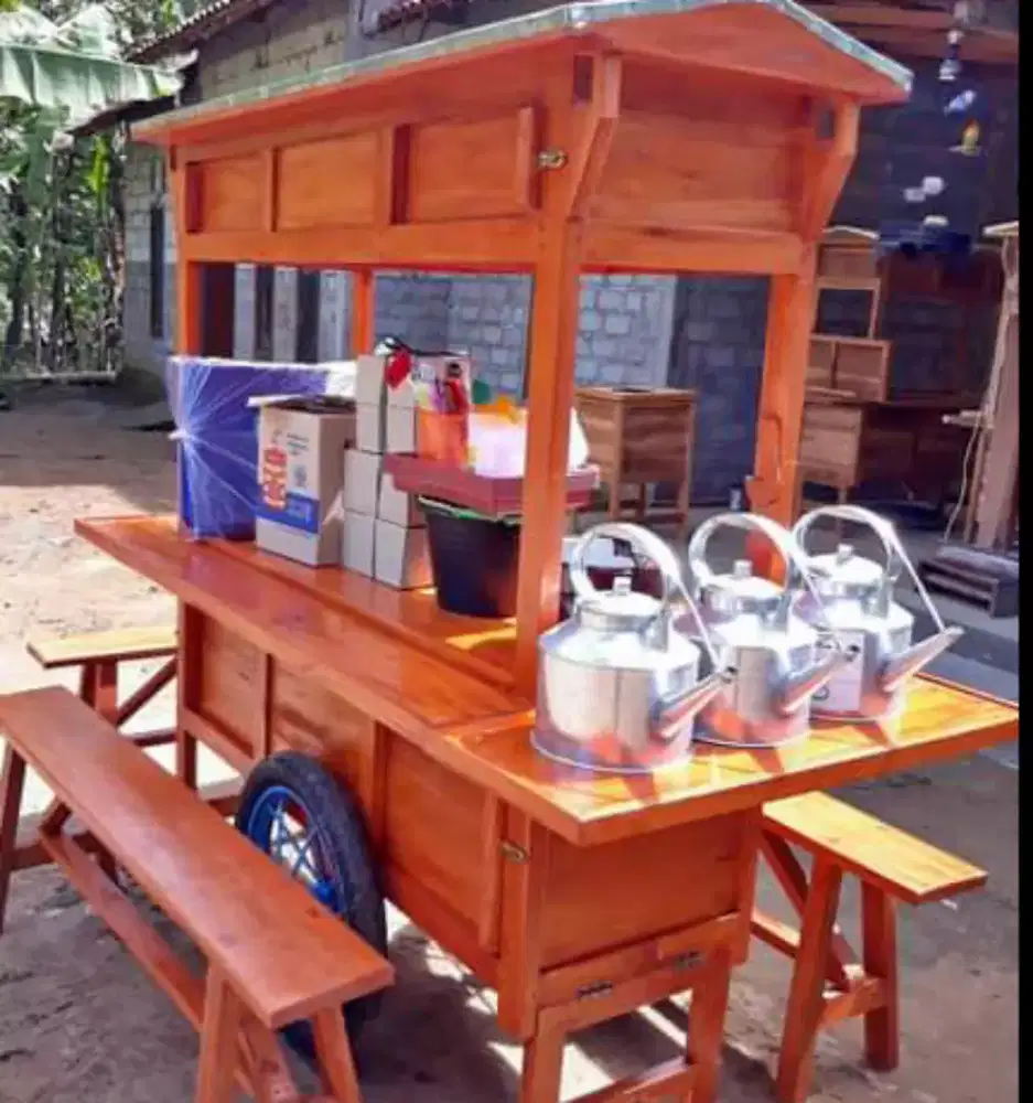 Gerobak Angkringan murah bayar ditempat