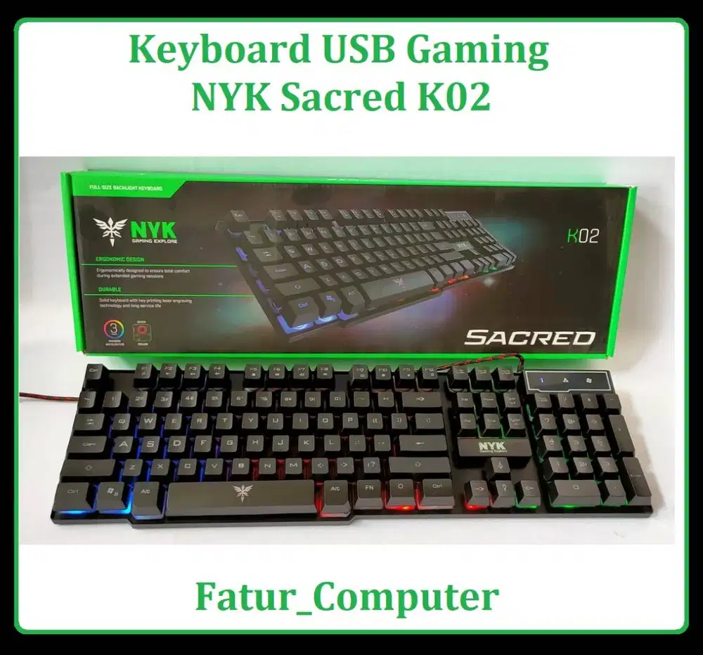 Keyboard USB Gaming NYK SACRED K-02