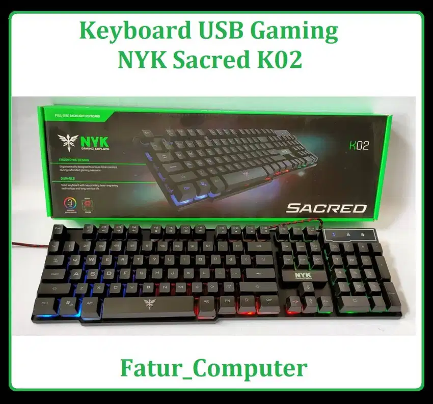 Keyboard USB Gaming NYK SACRED K-02