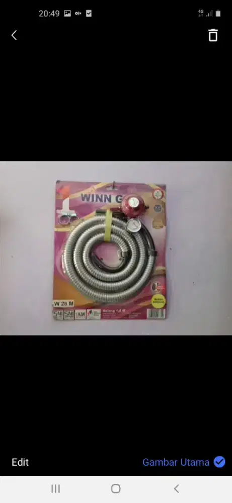 Regulator Dan Selang Kompor Merk Win Winn