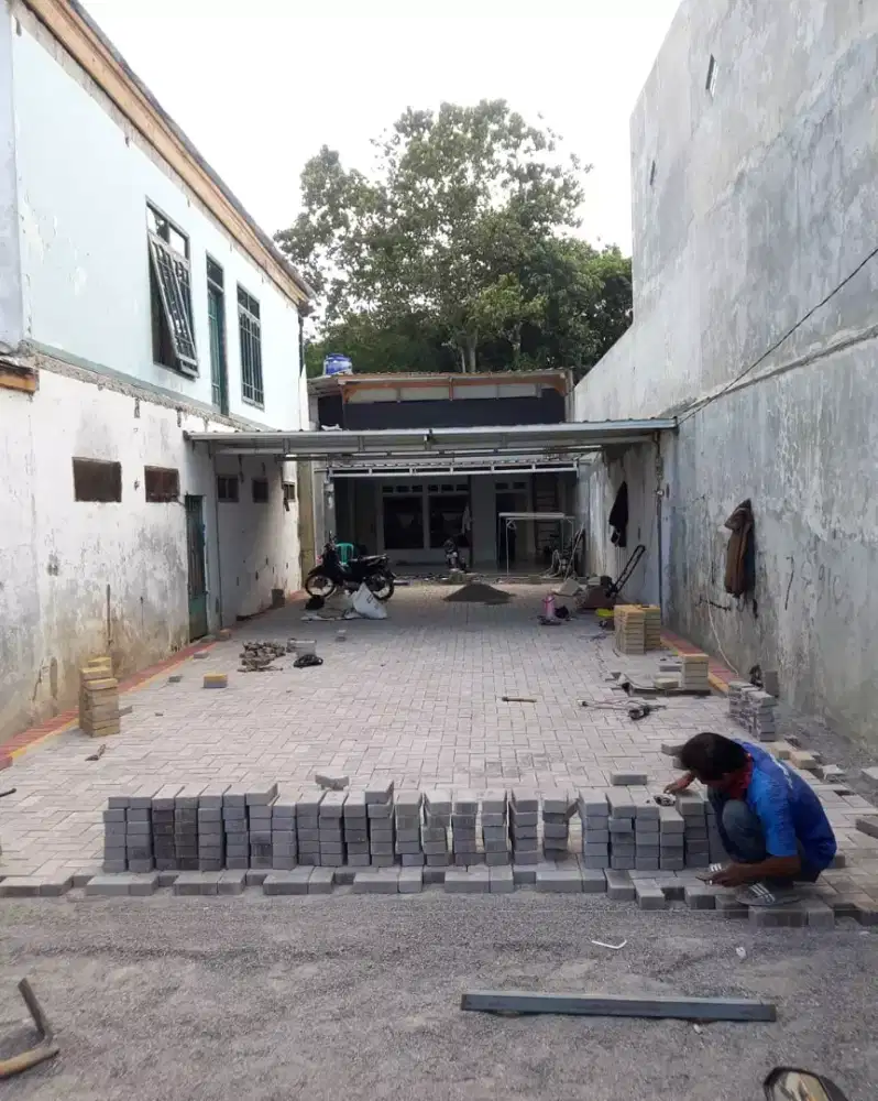 Paving Block Ketebalan Maksimal 6cm &amp; 8cm Press Hydraulic