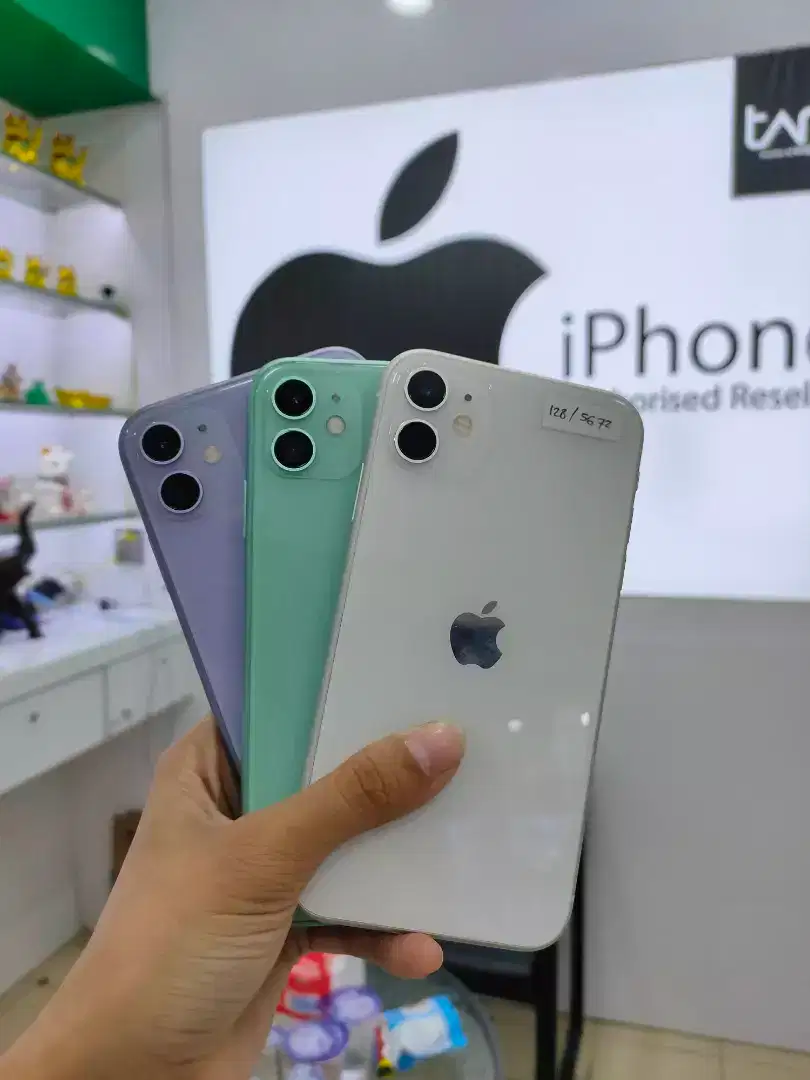 Iphone 11 128GB White Second Ex Internasional