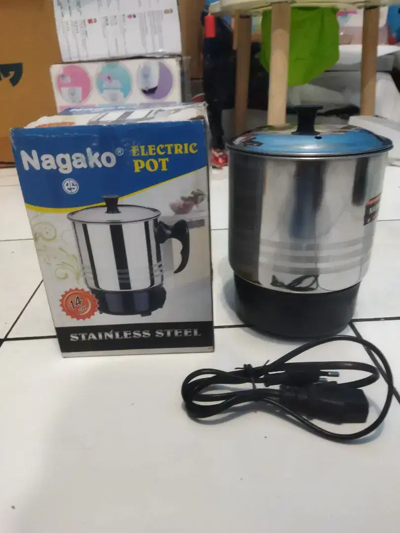 Nagako Electric Pot Pemanas untuk minuman Elektrik