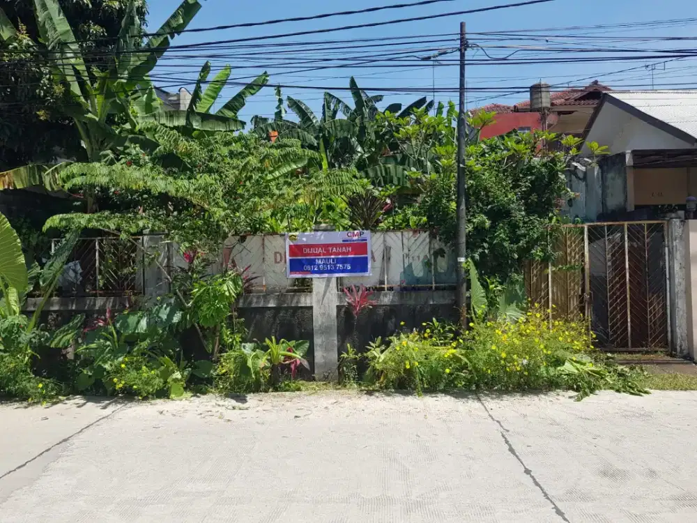 Dijual Tanah Kavling di Cinere Depok. Siap Bangun dan Bebas Banjir.