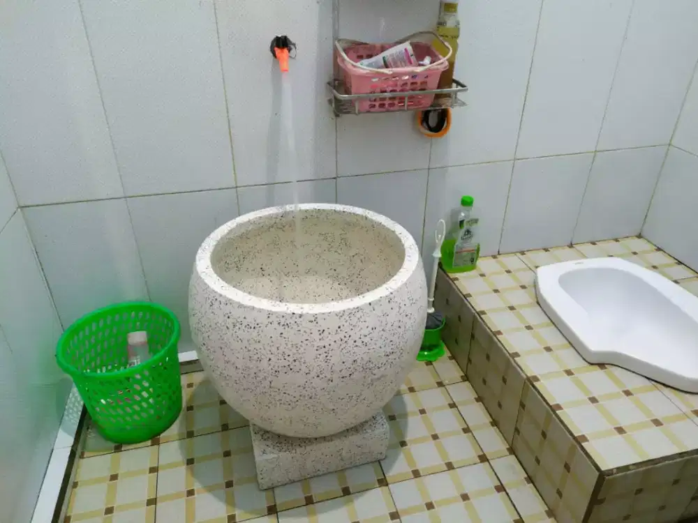 Bak mandi klasik terazzo