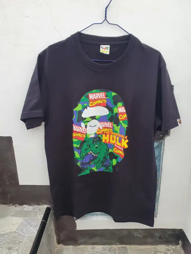 Tshirt A bathing ape marvel edition