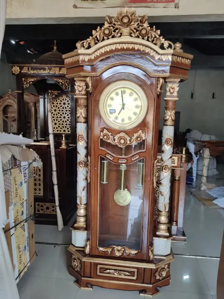 Lemar jam kayu jati fallah