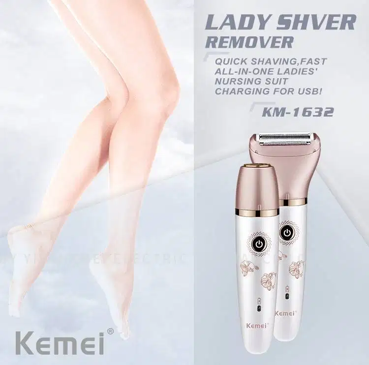 Kemei KM 1632 Epilator Hair Clipper Waterproof Anti Air KM-1632 KM1632