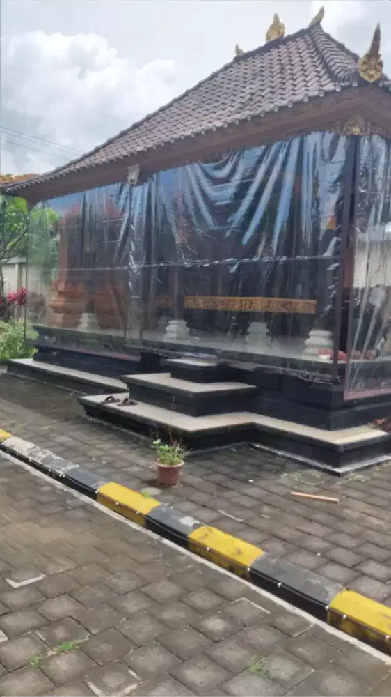 Open order krey/tirai plastik tebal pvc 0,50