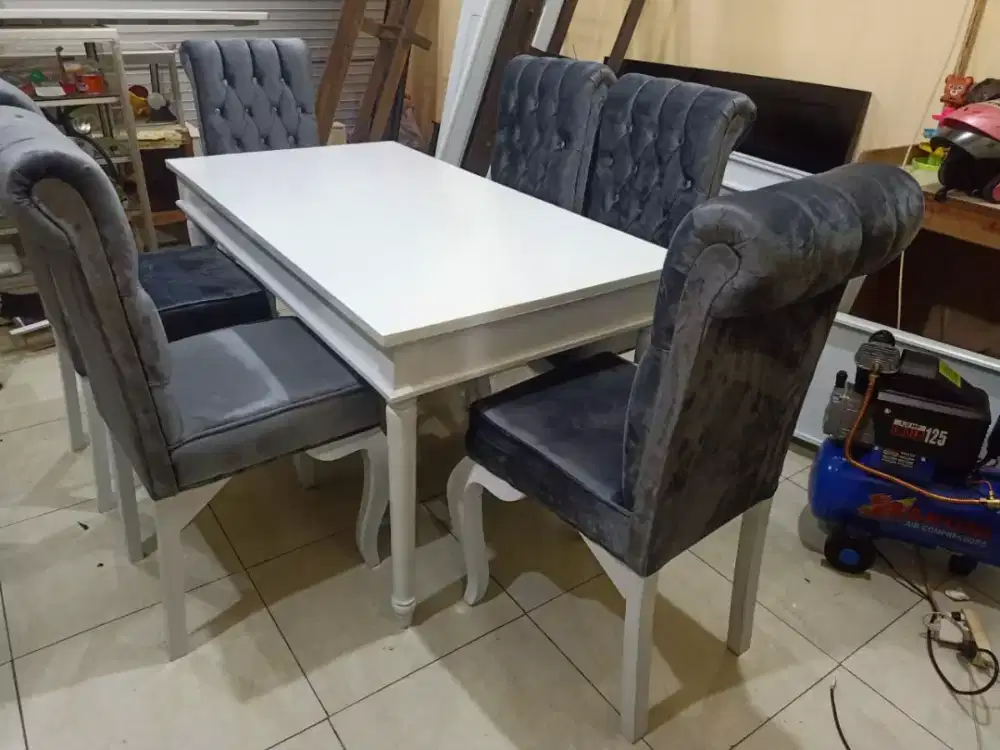 Meja Makan Duco 6kursi