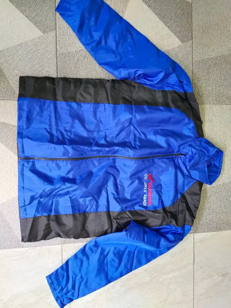 Jaket Motor Biru