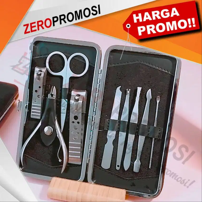 Souvenir Gunting Kuku / Manicure Set 9 Tools Set tipe 233