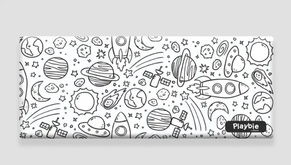 Bumper bed / Bumper box / Matras bayi motif space series